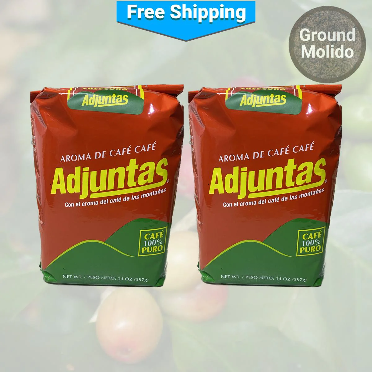 Café Adjuntas Ground Coffee - Image 2