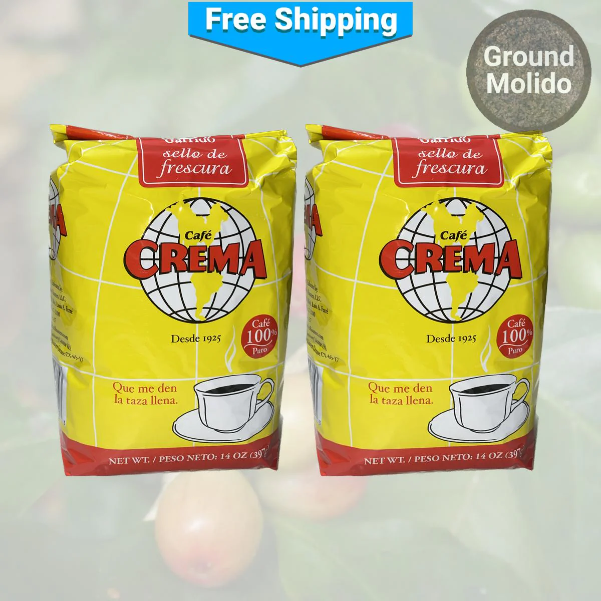 Café Crema Ground Coffee - Image 2
