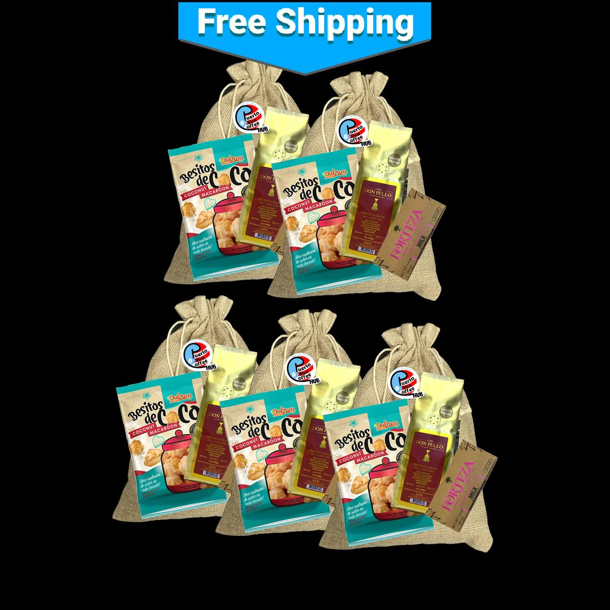 Café Don Pello 7 Oz Ground Coffee Gift Bag - Image 5