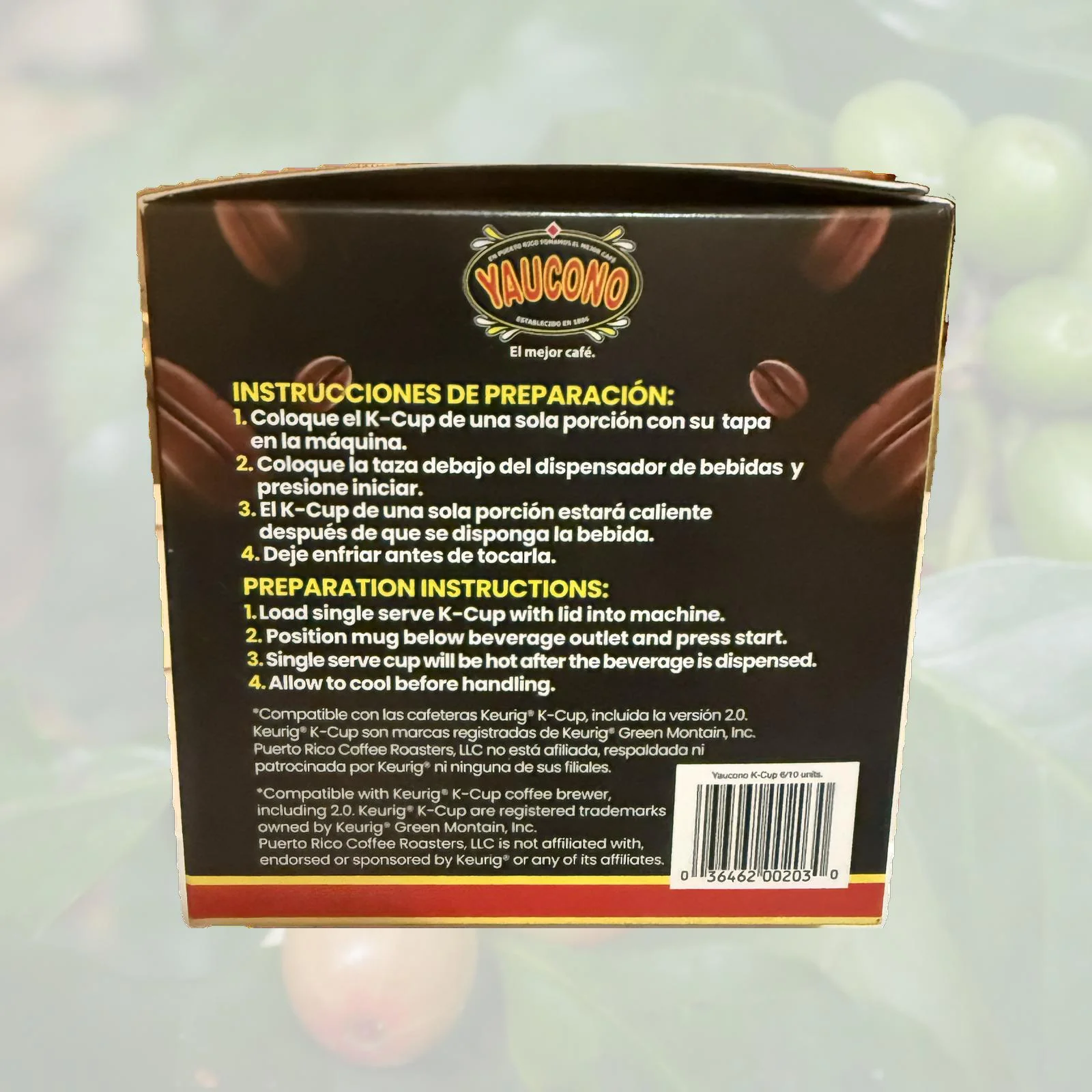 Café Yaucono Coffee Single-Serve K-Cups (10 Count) Bulk Packs - Image 3