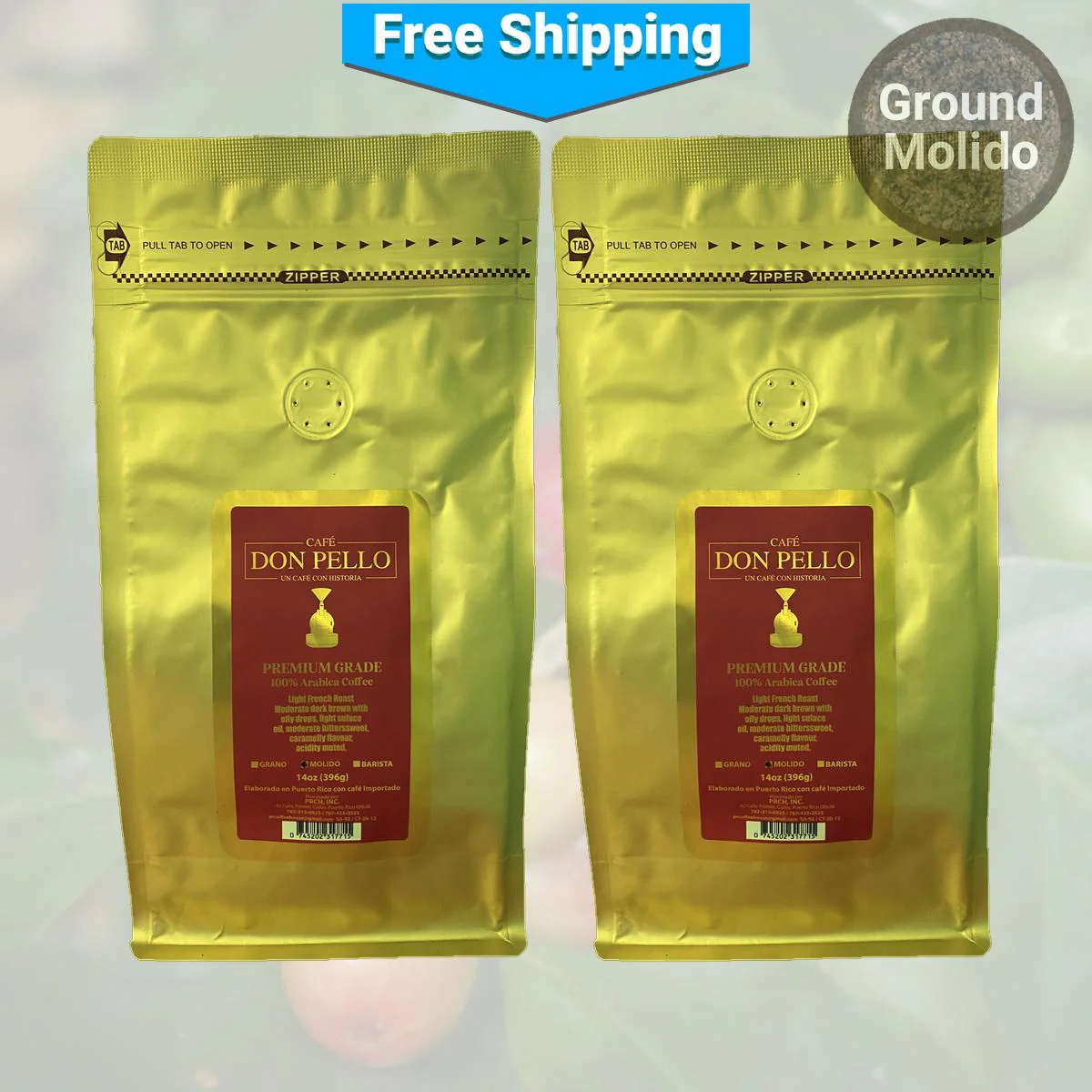 Café Don Pello Premium Barista Ground Coffee - Image 6