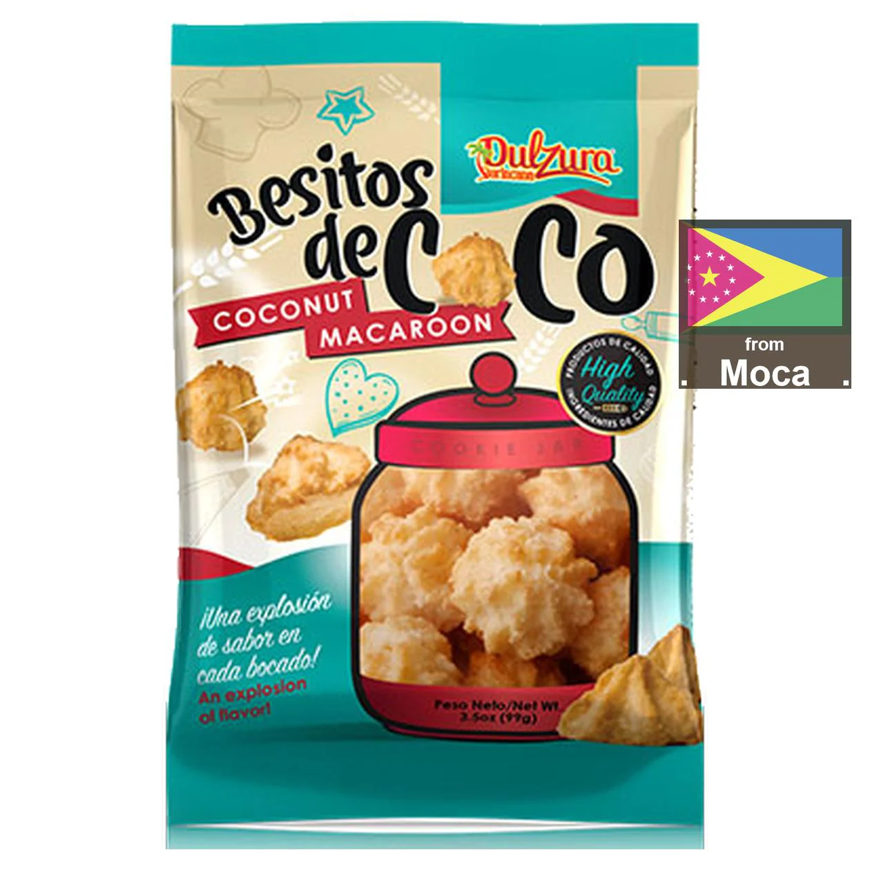Dulzura Borincana Besitos de Coco 24-Pack - Image 2