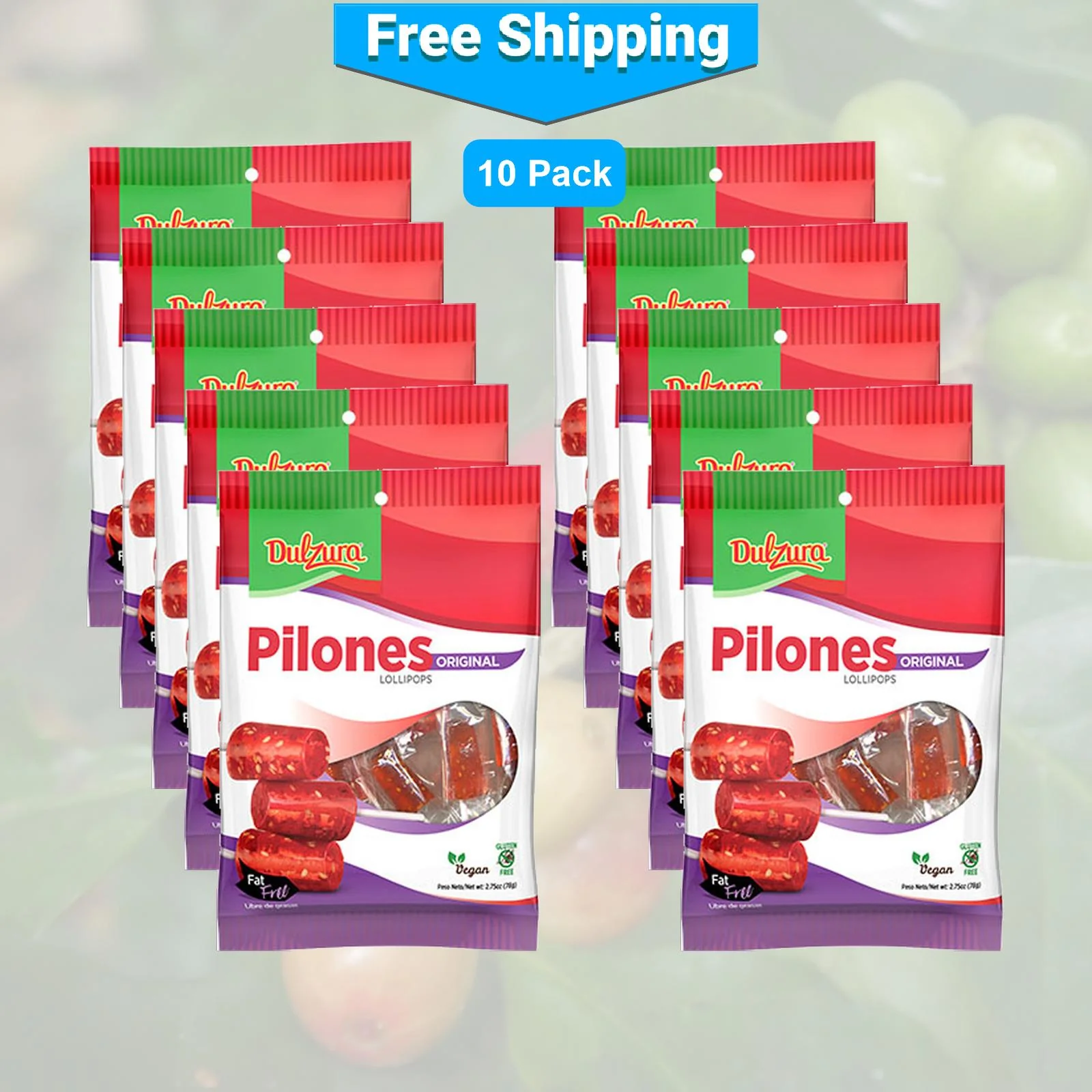 Dulzura Borincana Pilones Lollipops - Image 2